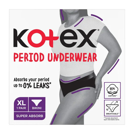 Kotex Period Underwear Size XL