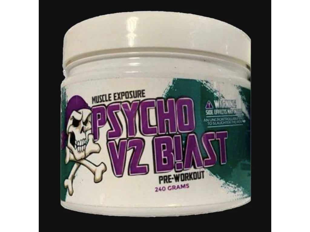 Muscle Exposure Psycho V2 Blast 240 g Fruit Punch Flavor