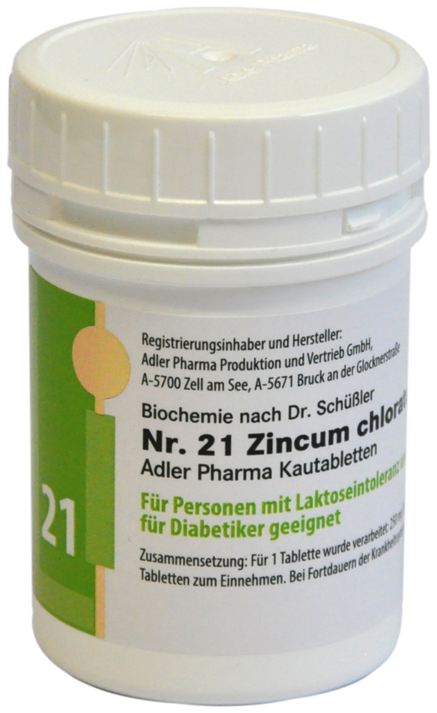 Adler Schuessler No.21 Zinc chloratum D12, 500 g