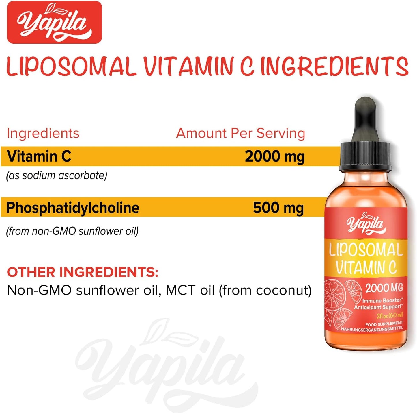 Liquid Liposomal Vitamin C 2000 mg - 60 ml