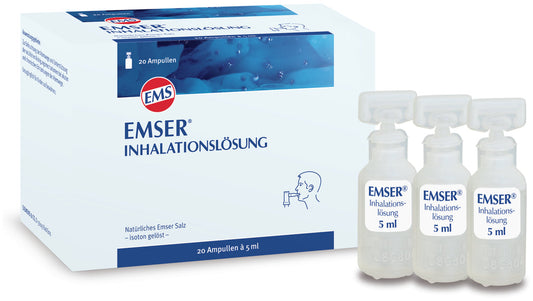 Emser inhalation solution 20 ampoules