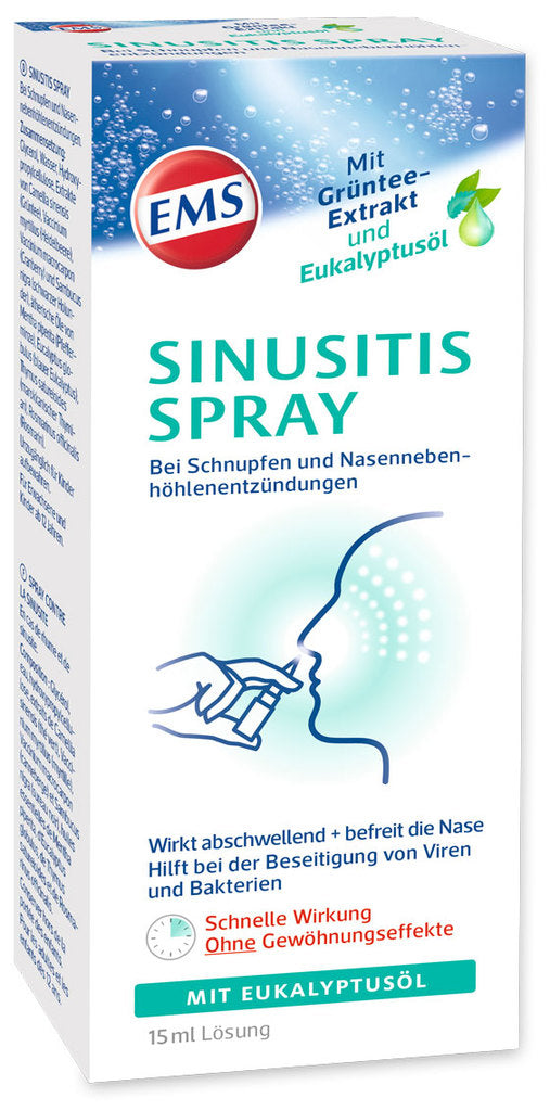 Emser Sinusitis Spray with eucalyptus oil 15 ml