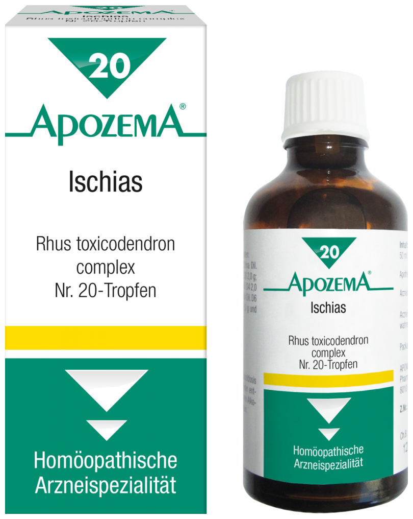 Apozema Sciatica Drops #20 - 50 ml