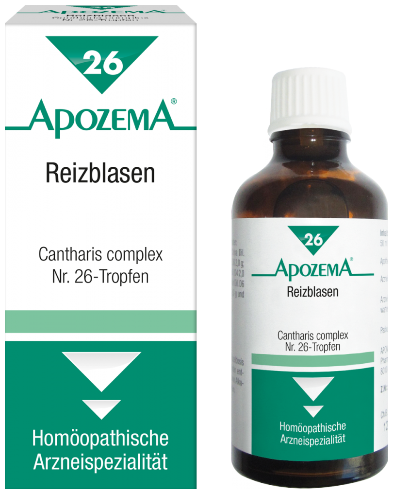 Apozema Irritable Bladder Drops No. 26 - 50 ml