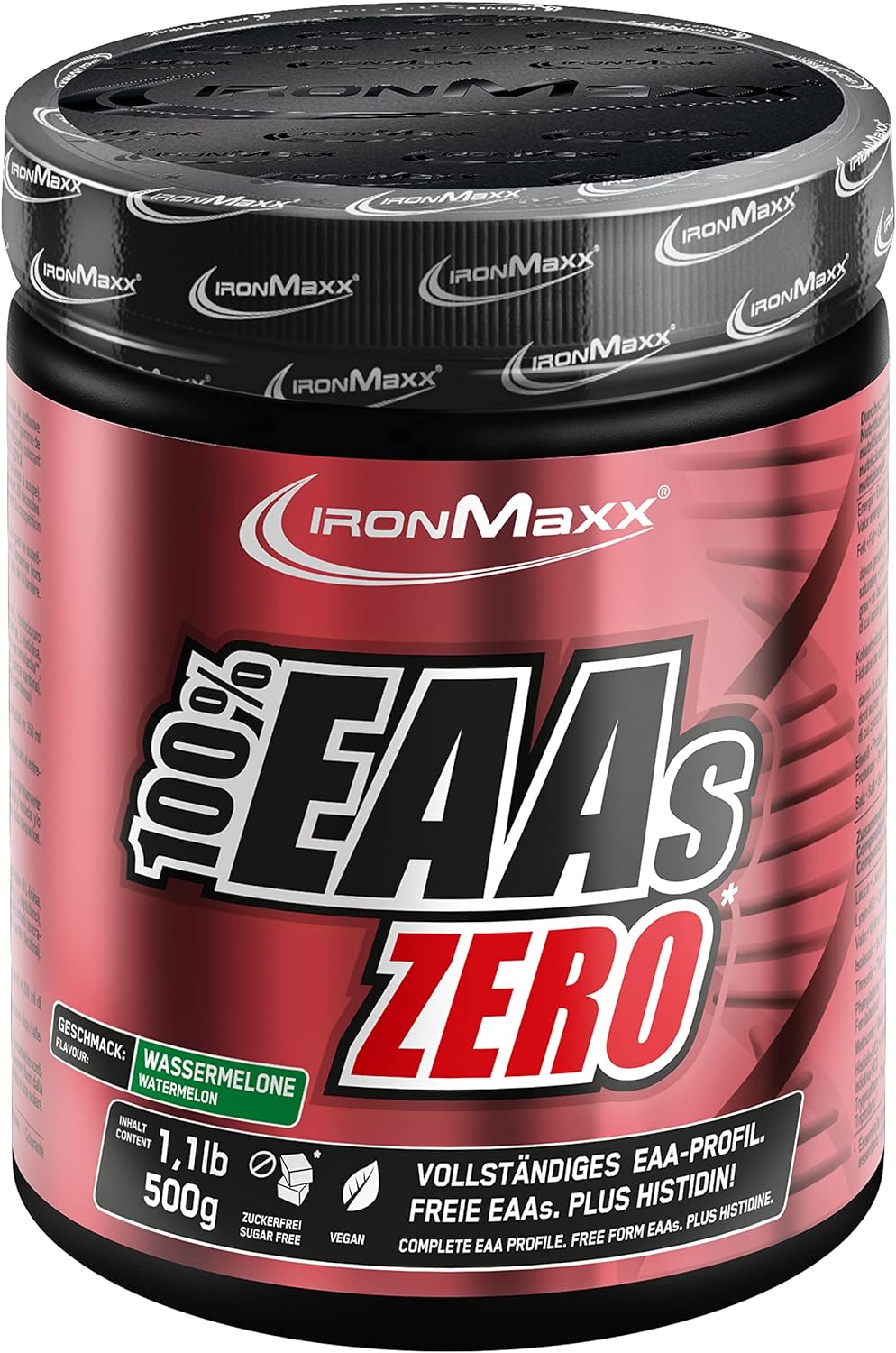 IronMaxx 100% EAAs Zero Amino Acid Powder 500 g