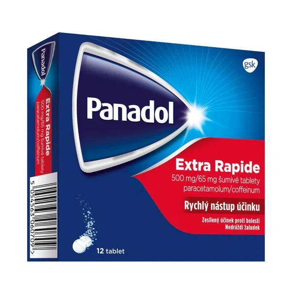 Panadol Extra Rapide 12 effervescent tablets