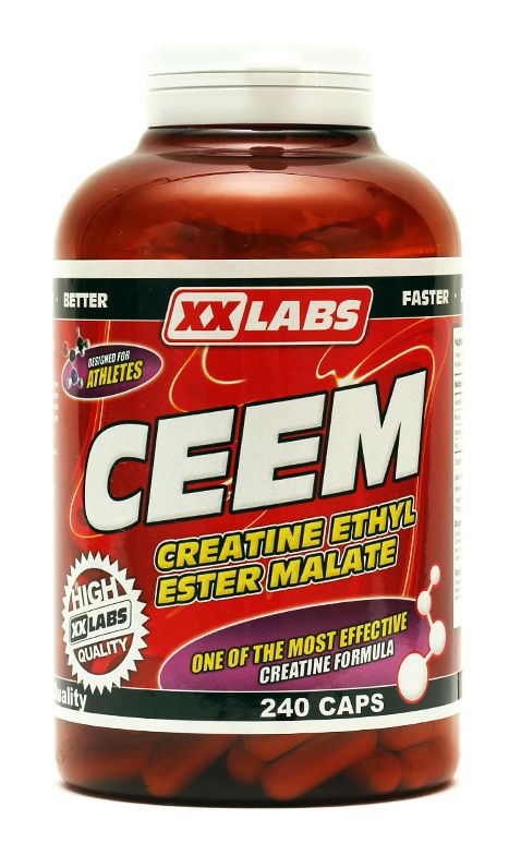 Xxlabs CEEM Creatine Ethyl Ester Malate 240 capsules