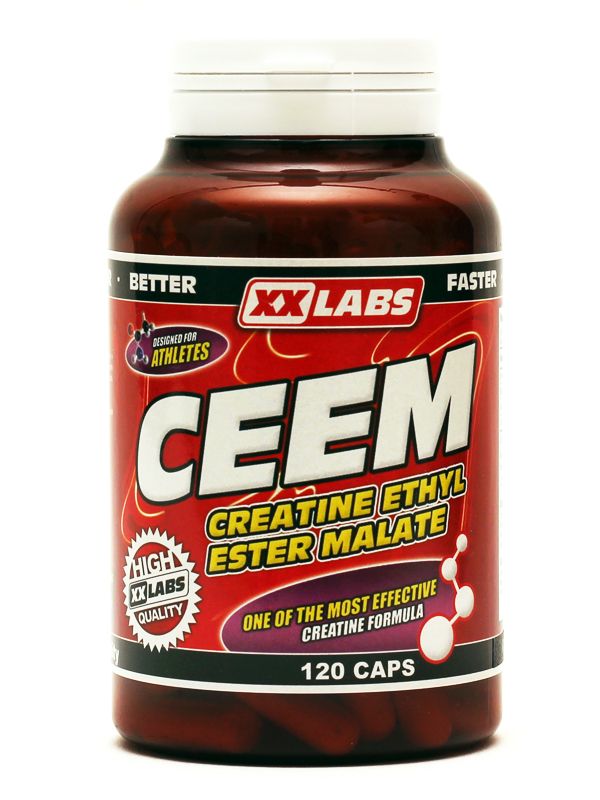 Xxlabs CEEM Creatine Ethyl Ester Malate 120 capsules