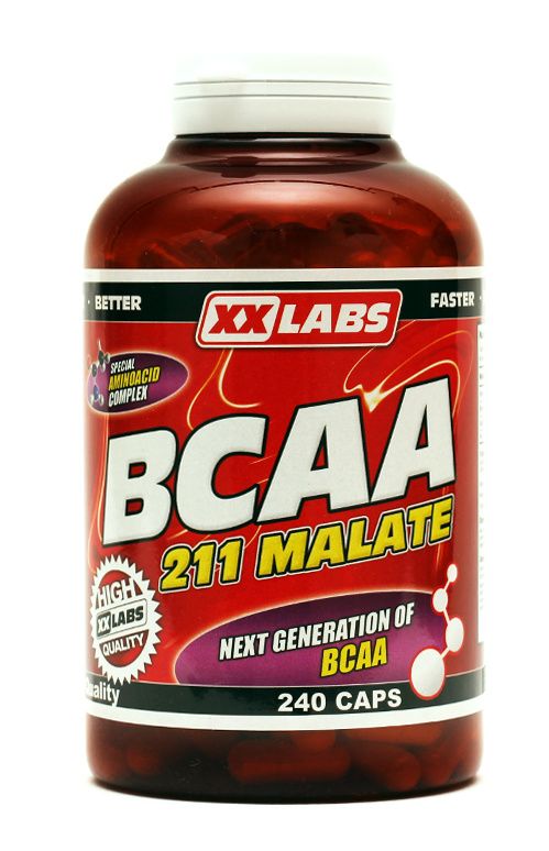 Xxlabs 211 BCAA Malate 240 capsules