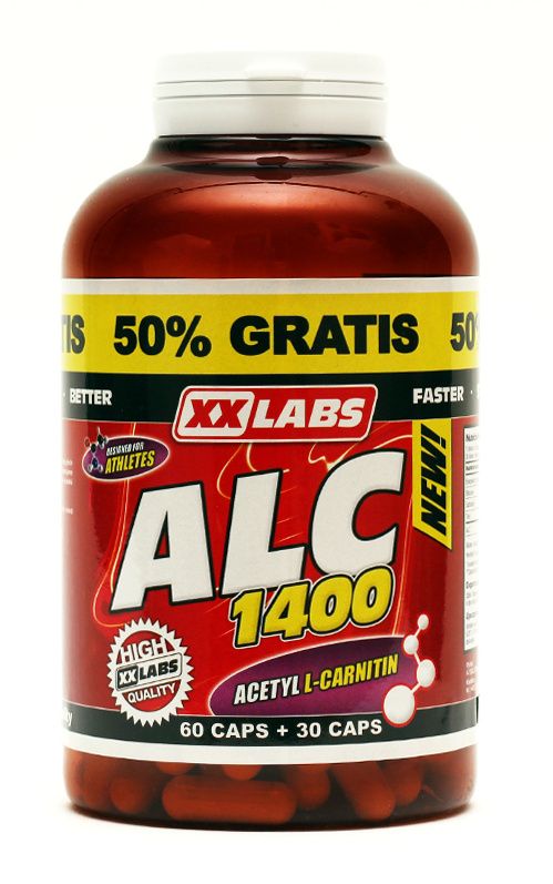 Xxlabs ALC Acetyl L-Carnitine 60 + 30 capsules