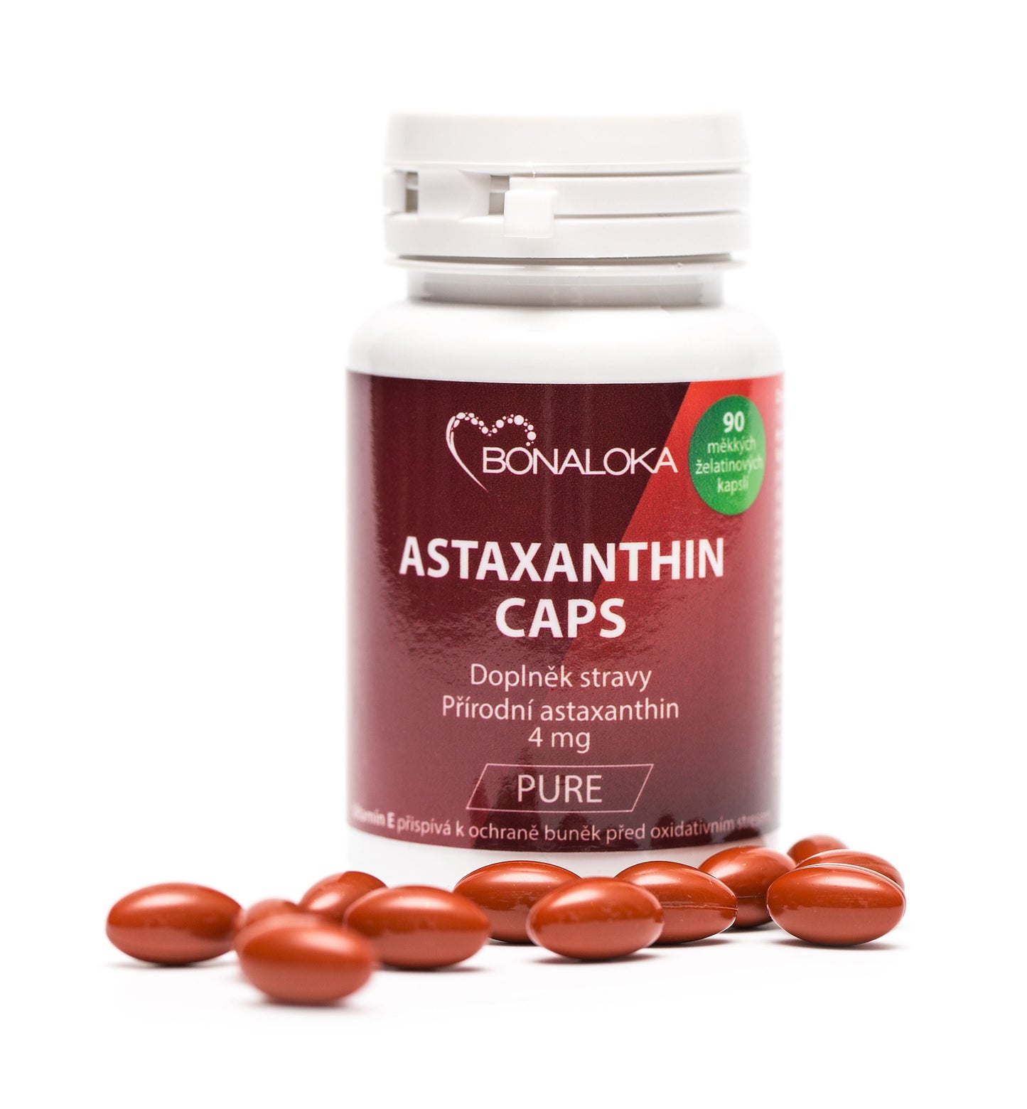 Bonaloka Astaxanthin Caps Pure 90 capsules Dietary supplement