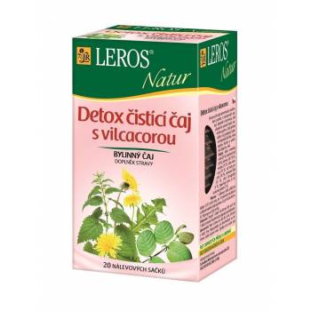 Leros Natur Detox cleaning tea with Vilcacora teabag 20x1,5 g