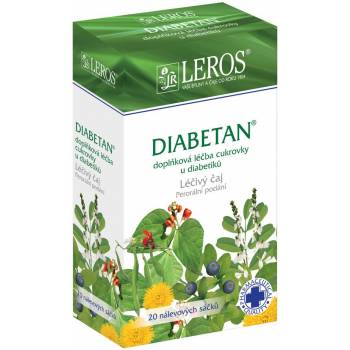 Leros DIABETAN tea for diabetes treatment tea bags 20x1 g