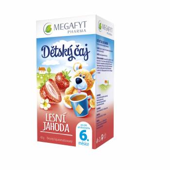 Megafyt Baby fruit tea with wild strawberry 2 0x 2 g