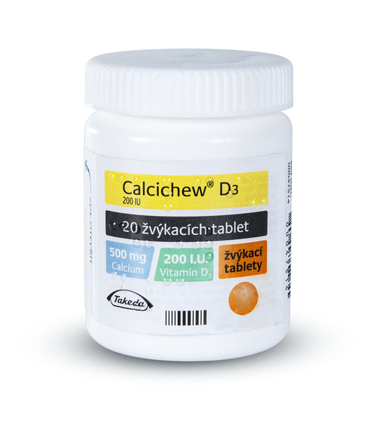 Calcichew D3 20 chewable tablets