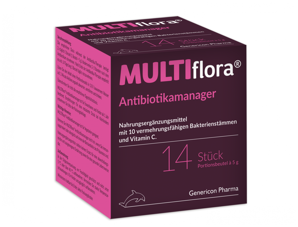 Genericon MULTIflora antibiotic manager 14 sachets