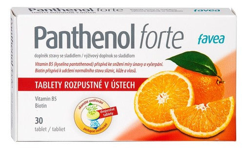 Favea Panthenol forte 30 tablets