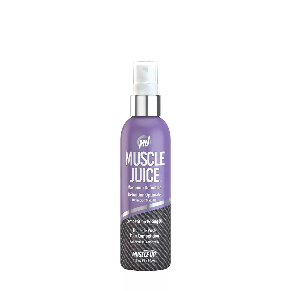 PRO TAN MUSCLE JUICE® MAXIMUM DEFINITION COMPETITION POSING OIL (4 FL. OZ.)