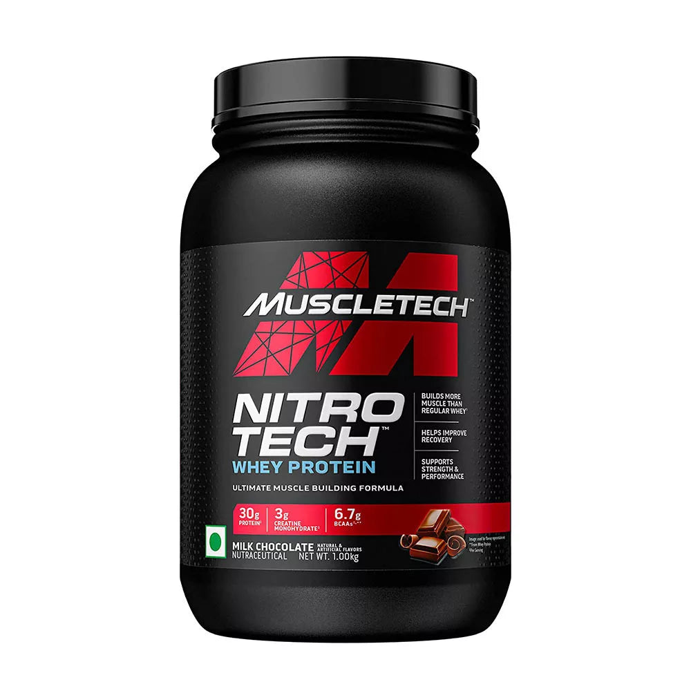 MUSCLETECH NITRO-TECH WHEY PROTEIN (907 G, MILK CHOCOLATE)