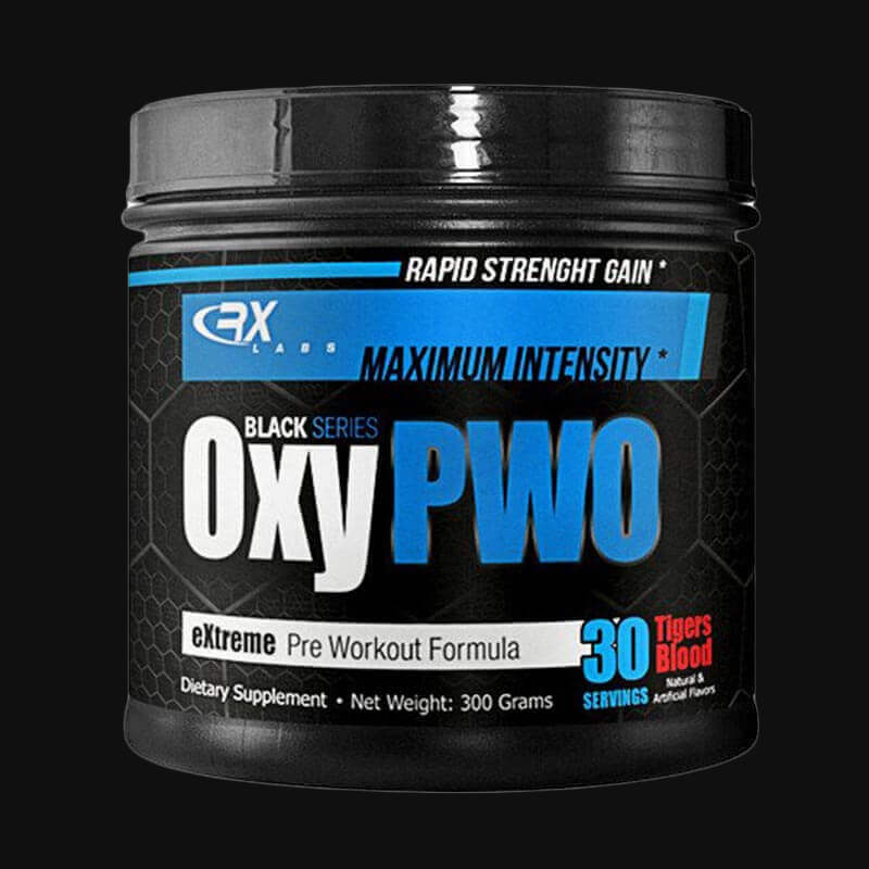 RX Labs Oxy PWO Black Series 300g Tigers Blood