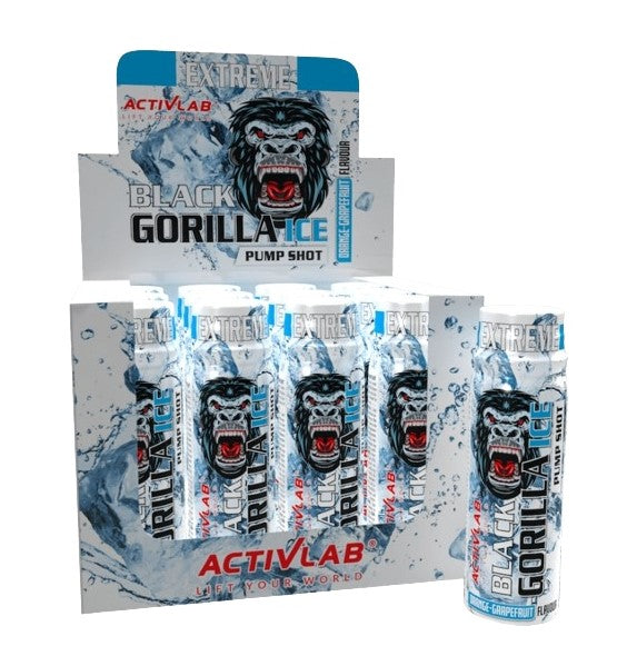 ACTIVLAB BLACK GORILLA ICE PUMP SHOT 12 x 80 ml