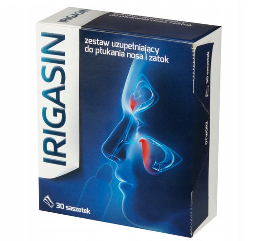 Irigasin Additional set for sinus and nasal irrigation 30 bags