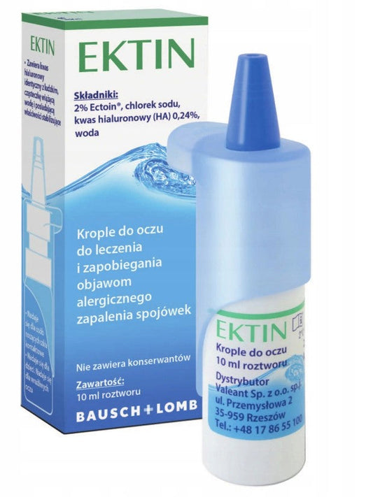 Bausch+Lomb Ektin eye drops 10 ml