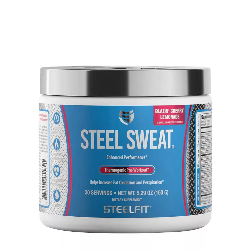 STEELFIT STEEL SWEAT® - THERMOGENIC PRE-WORKOUT (150 G)