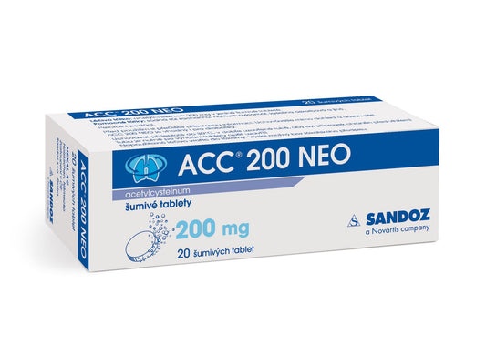 Sandoz ACC 200 NEO mg 20 dissolving tablets