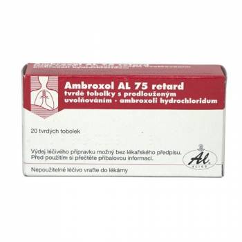 Ambroxol AL 75 retard 20 hard capsules