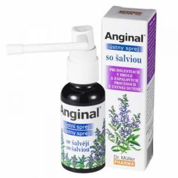 Anginal oral spray with sage 30 ml