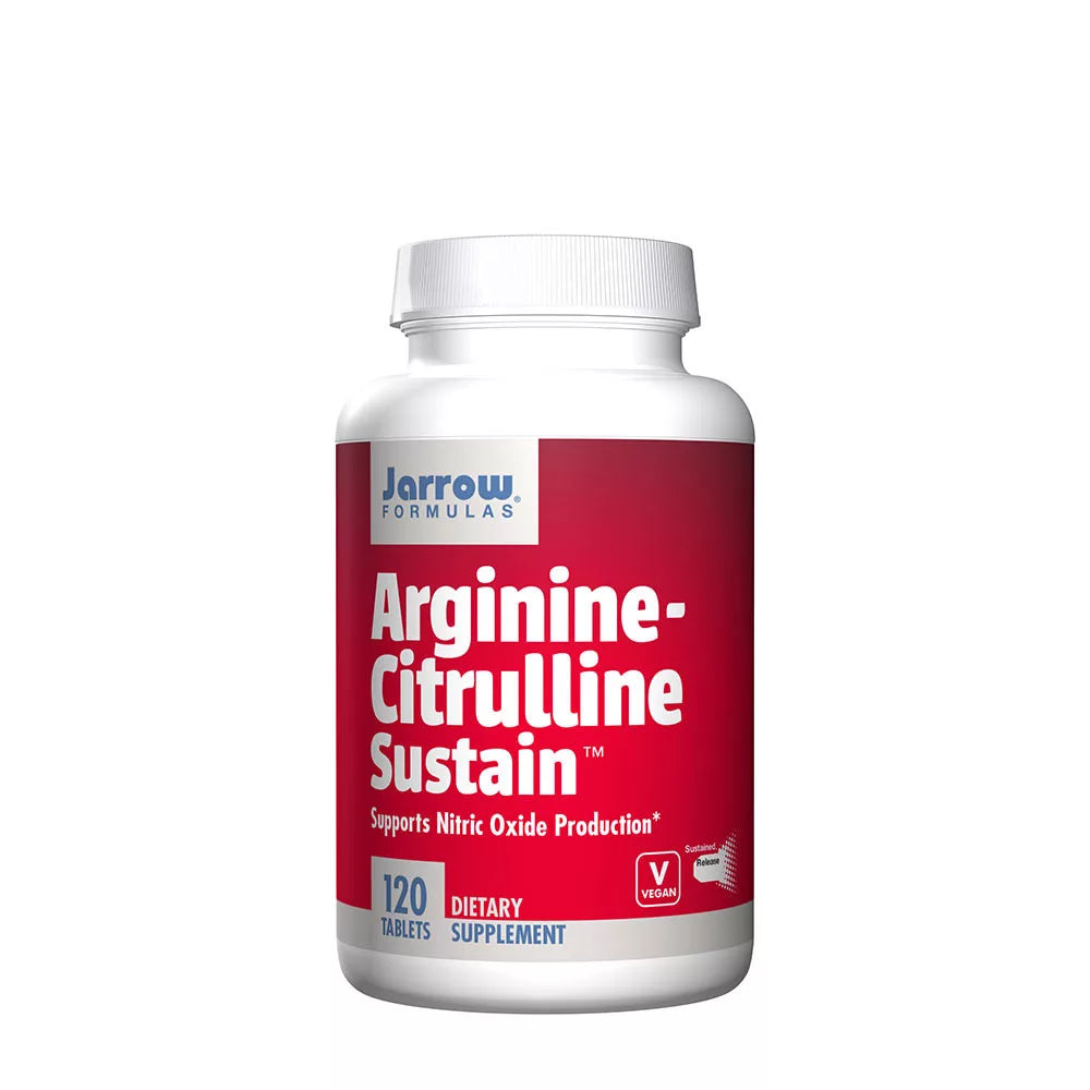 JARROW FORMULAS ARGININE-CITRULLINE SUSTAIN (120 TABLETS)