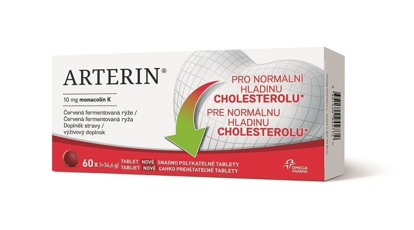 Arterin 60 tablets maintain normal blood cholesterol levels