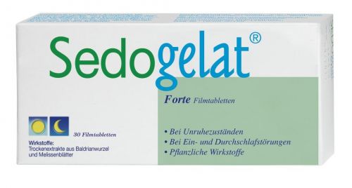 SEDOGELAT FORTE 30 tablets