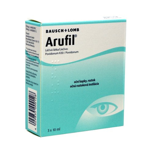 Bausch + Lomb Arufil eye drops 3x10 ml dry eye treatment