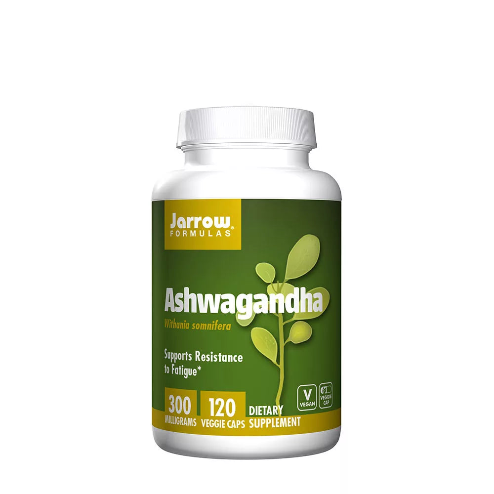 JARROW FORMULAS ASHWAGANDHA 300 MG (120 VEGGIE CAPSULES)