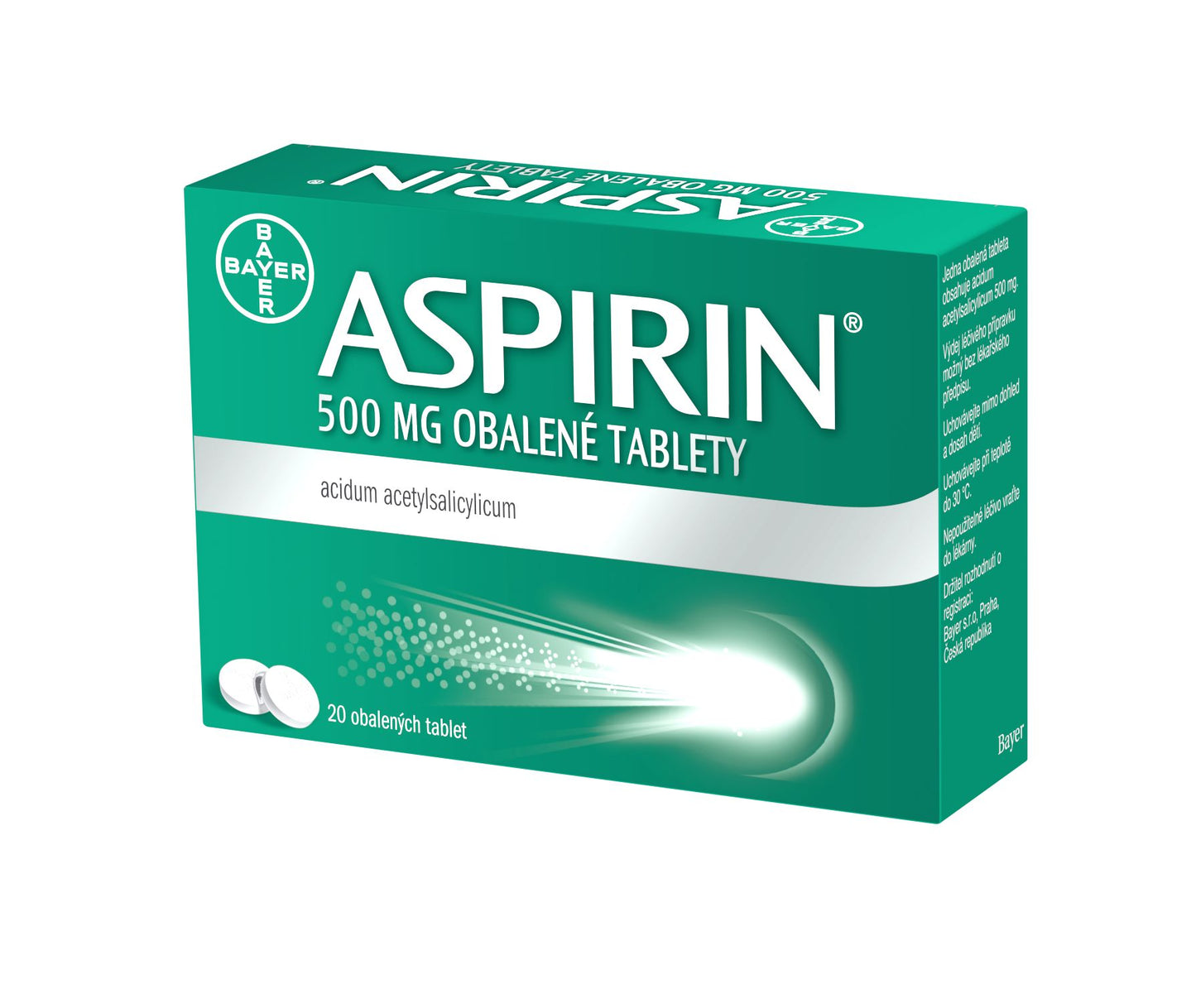 Aspirin 500 mg 20