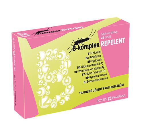 Rosen B-complex REPELENT 25 dragees