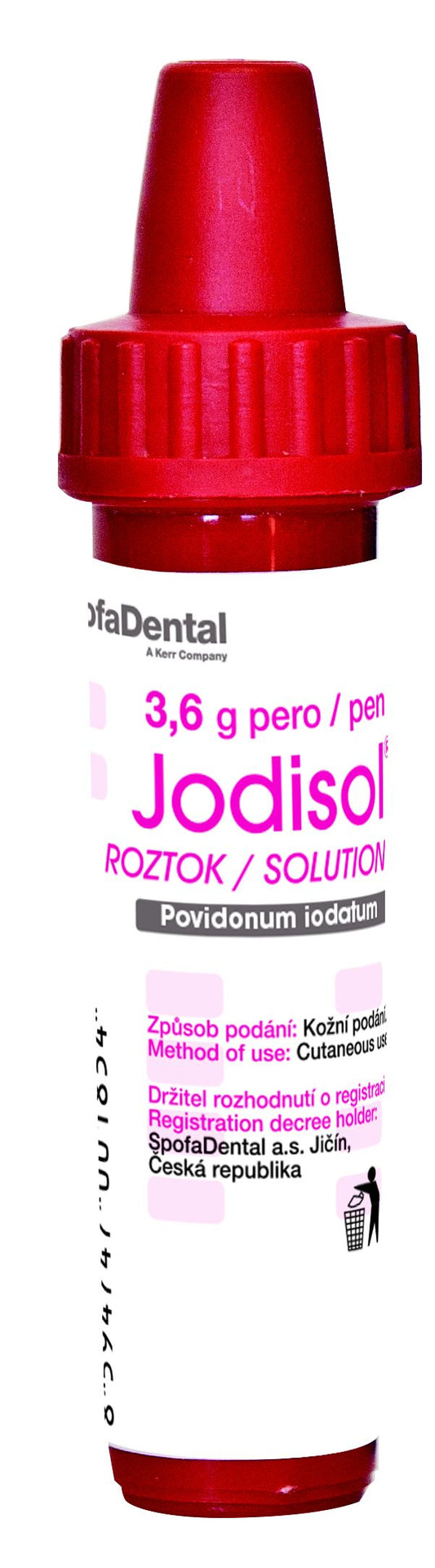 Jodisol solution 3.6 g pen