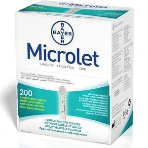 Bayer Microlet Lancets 200 pcs