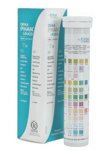 Erba Mannhein DP Deka PHAN leuco 50pcs test strips for urine analysis