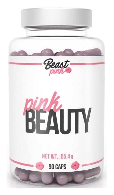 BeastPink Pink Beauty dietary supplement for beautiful hair, skin and nails 90 capsules