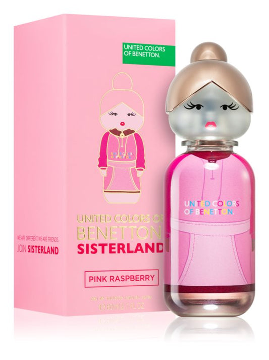 Benetton Sisterland Pink Raspberry Eau de toilette for women 80 ml