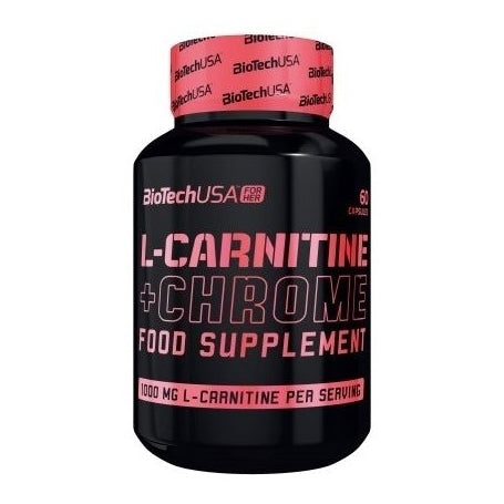 BIOTECH L-CARNITINE + CHROME 60 CAPSULES