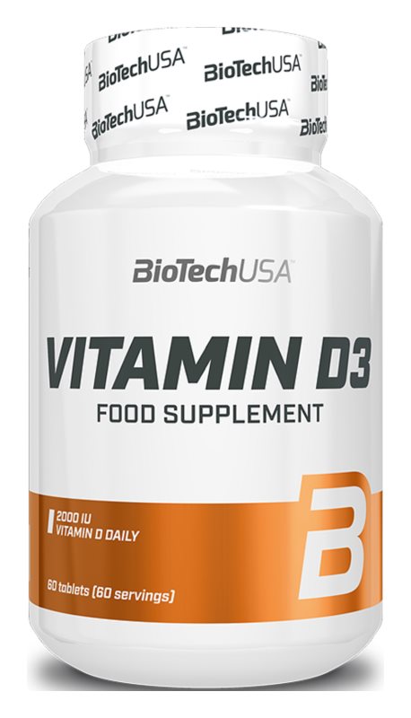 BioTechUSA Vitamin D3 50 mcg