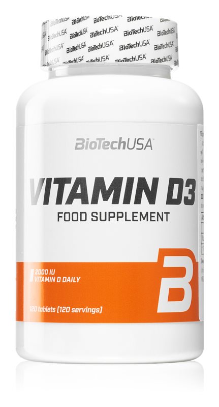 BioTechUSA Vitamin D3 50 mcg