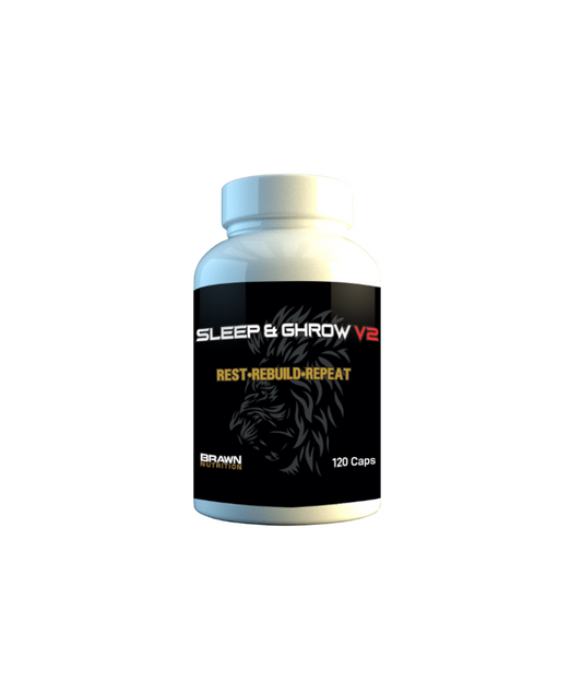 BRAWN NUTRITION Sleep & Grow V2 - 120 CAPSULES