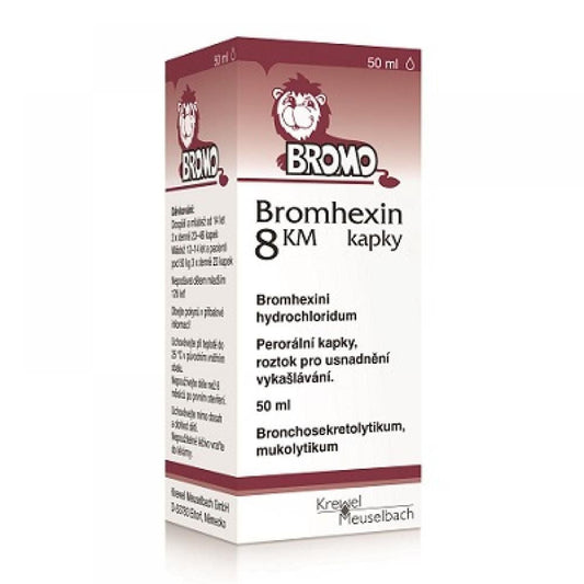 Bromhexin 8 KM drops 50 ml