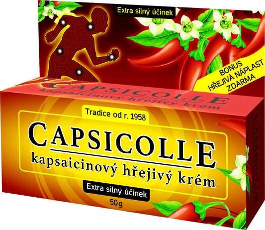 CAPSICOLLE capsaicin cream extra warm 50g