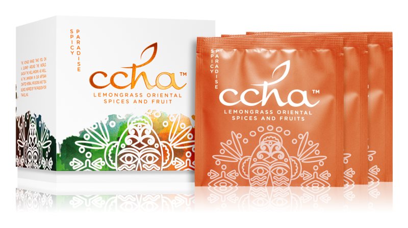 CCHA VOYAGE Spicy Paradise tea with lemon grass and pineapple 15x3.5 g teabags